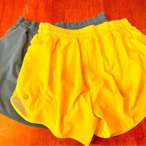 LuLu speed up and hottie hot shorts, size 4 and 6